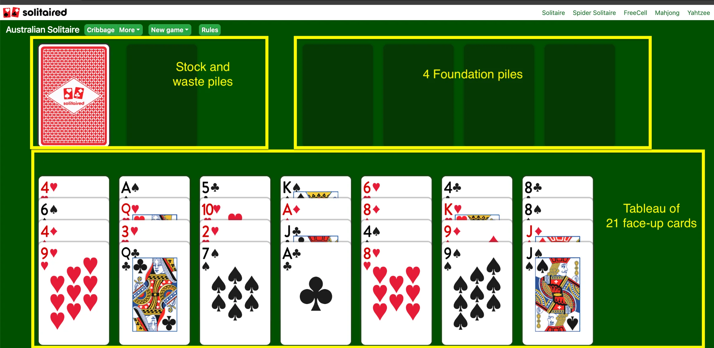 Spider solitaire 100 free